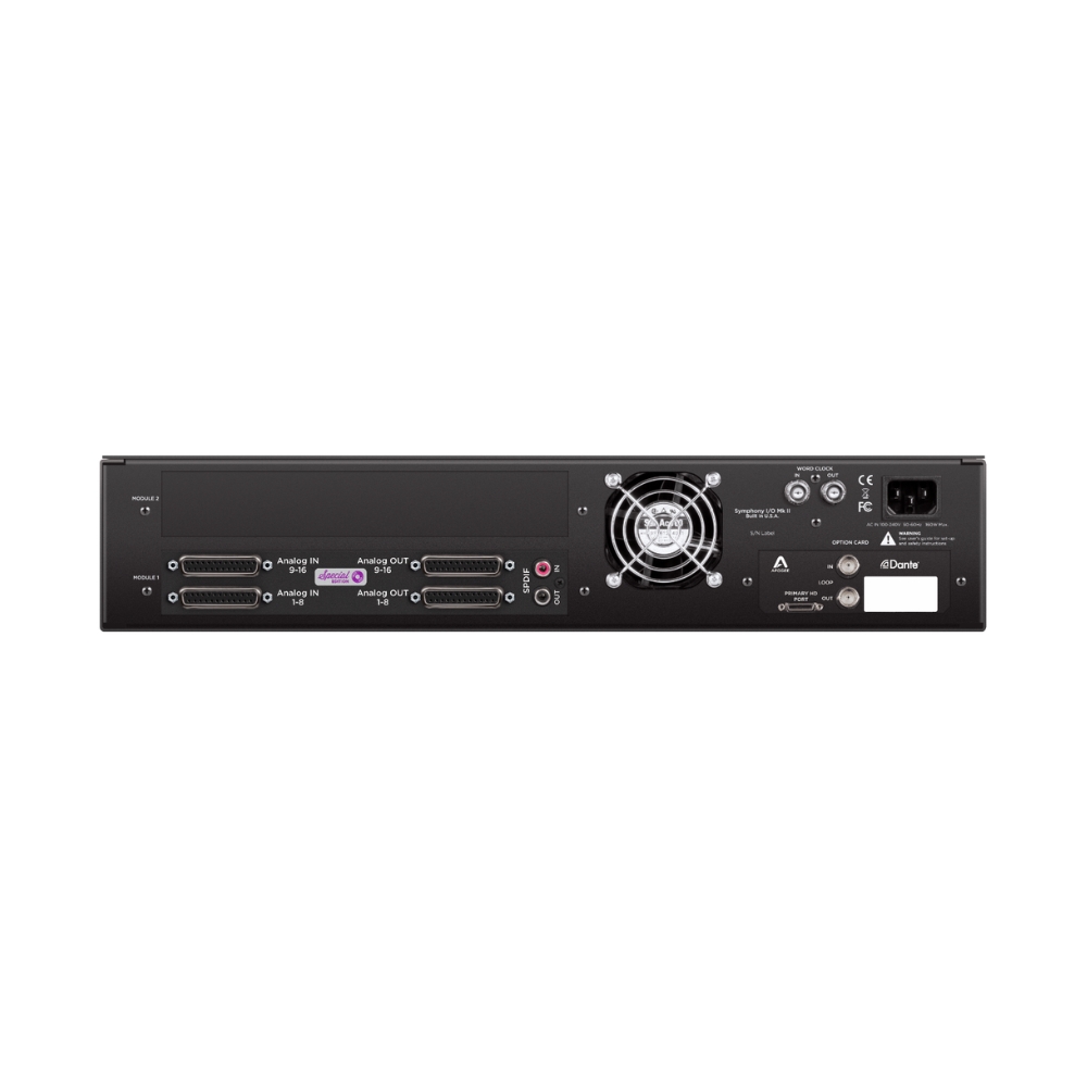 Apogee_Electronics_Symphony_Mk_II_16x16_PTHD_Plus_-_16_Line_In_x_16_Line_Out_Pro_Tools_HD_Audio_Interface_with_4_x_DB25_and_SPDIF_Coax_Atmos_-_3_Rear
