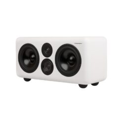 Telegrapher_GORILLA-S_-_Active_Analog_3-Way_Midfield_Studio_Monitor_-_Trooper_White_Pair_-_4_Front_Right_Side_Left_Angle_Single