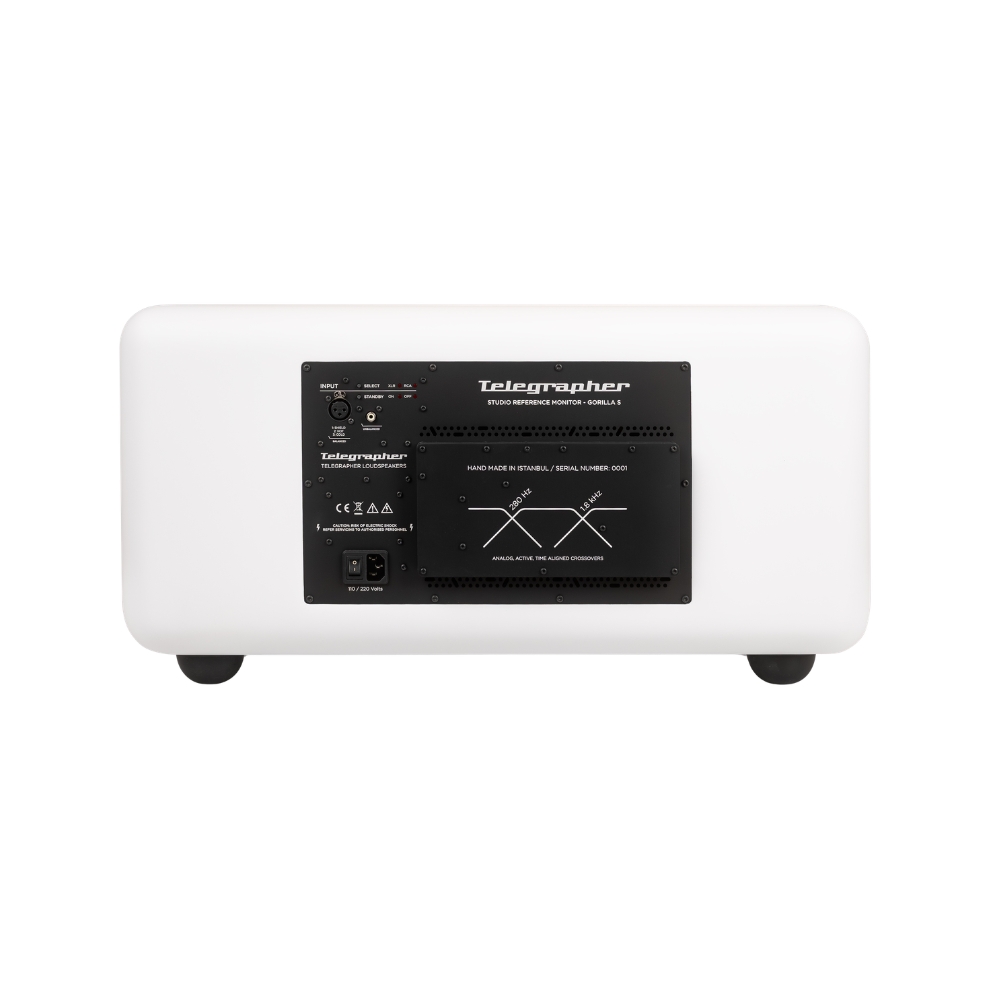 Telegrapher_GORILLA-S_-_Active_Analog_3-Way_Midfield_Studio_Monitor_-_Trooper_White_Pair_-_5_Rear_Single