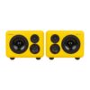 Telegrapher_GORILLA_-_Active_Analog_3-Way_Midfield_Studio_Monitor_-_Menton_Yellow_Pair_-_1_Front