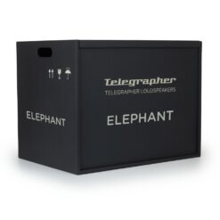 Telegrapher_ELEPHANT_-_Active_Analog_Subwoofer_-_14_Crow_Black_Telegrapher_Gray_Jaipur_Orange_Menton_Yellow_or_Trooper_White_Carrying_Box