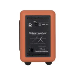 Telegrapher_RACCOON_-_6-inch-Active_Analog_2-Way_Nearfield_Studio_Monitor_-_Jaipur_Orange_Pair_-_5_Rear_Single