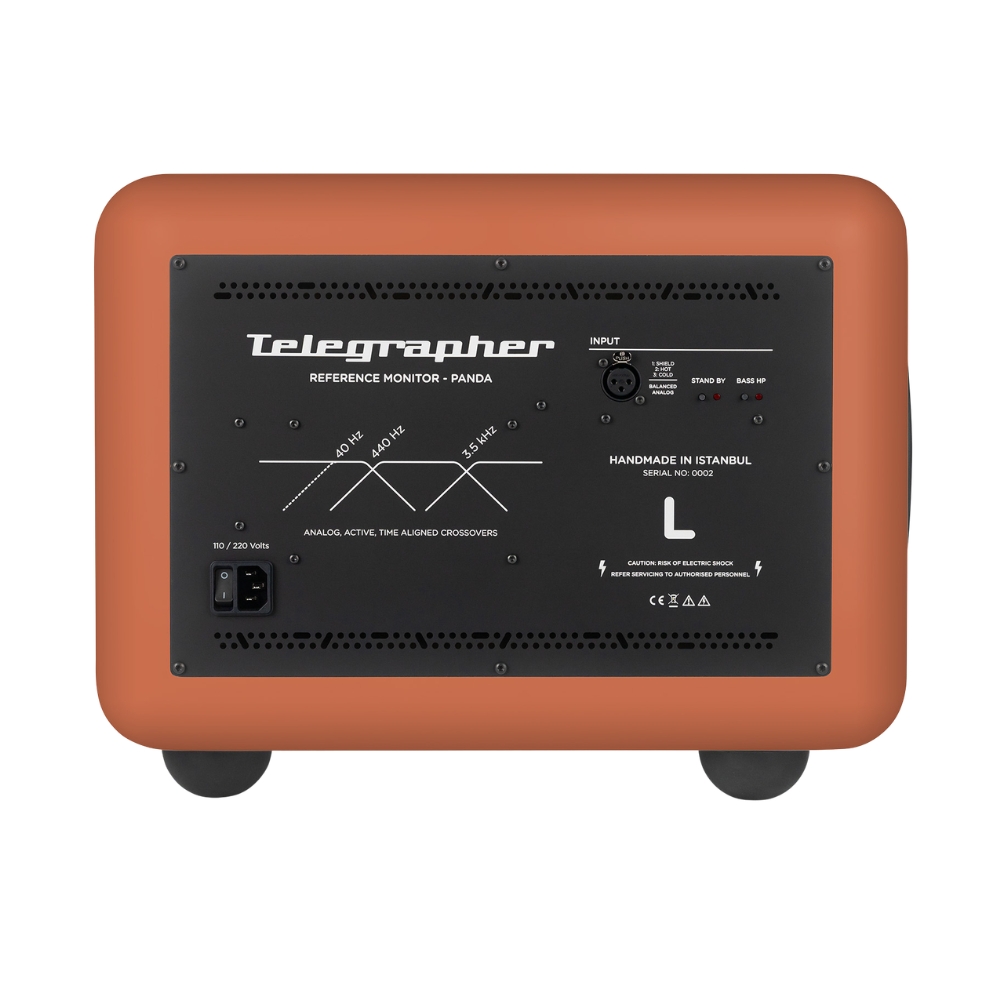 Telegrapher_PANDA_-_8-inch-Active_Analog_3-Way_Midfield_Studio_Monitor_-_Jaipur_Orange_Pair_-_5_Rear_Single
