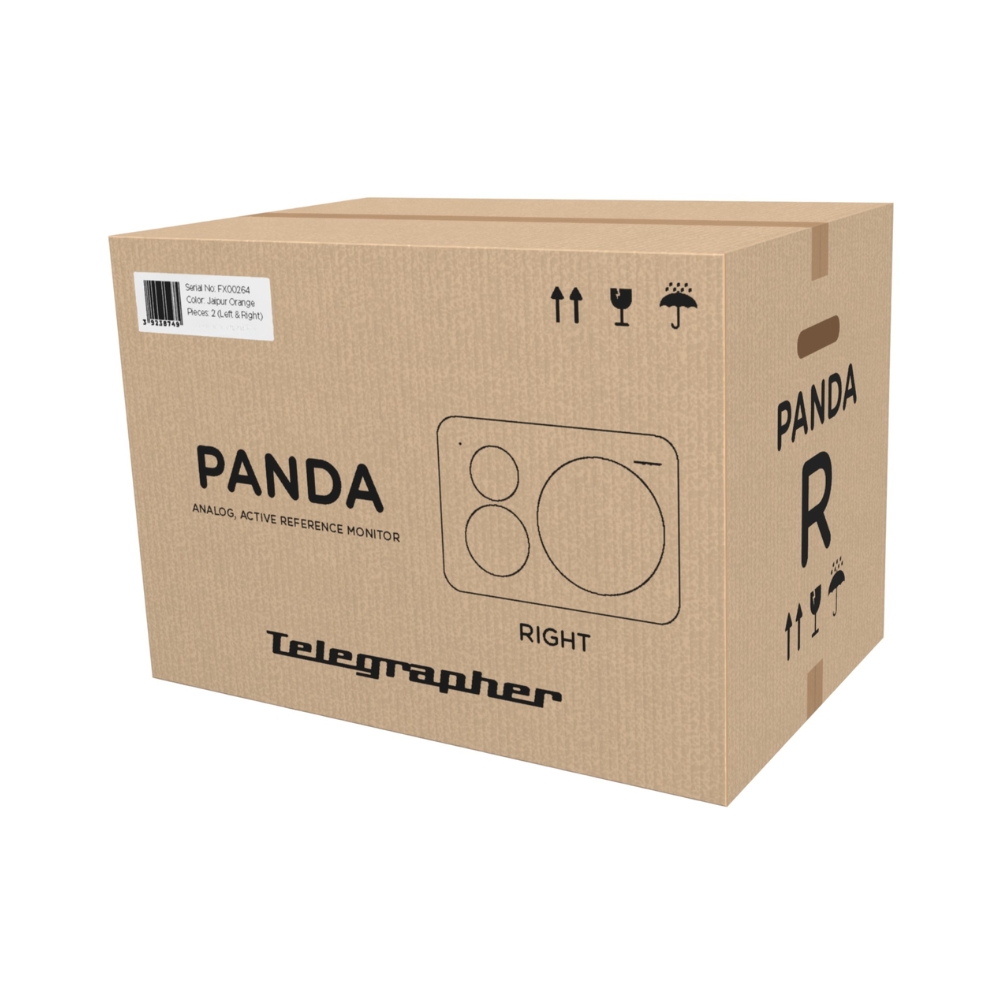 Telegrapher_PANDA_-_8-inch-Active_Analog_3-Way_Midfield_Studio_Monitor_-_Jaipur_Orange_Pair_-_6_Shipping_Box