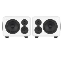 Telegrapher_PANDA_-_8-inch-Active_Analog_3-Way_Midfield_Studio_Monitor_-_Trooper_White_Pair_-_5_Front_no_Grills