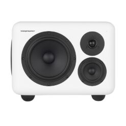 Telegrapher_PANDA_-_8-inch-Active_Analog_3-Way_Midfield_Studio_Monitor_-_Trooper_White_Pair_-_6_Front_Single_Left_no_Grills