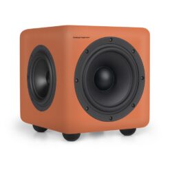 Telegrapher_HIPPO_-_10-inch_Active_Analog_Subwoofer_Jaipur_Orange_-_2_Front_Left_Side_Right_Angle
