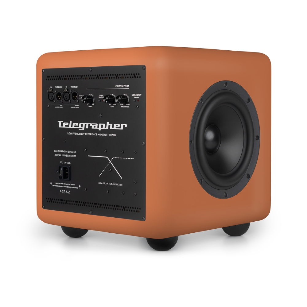 Telegrapher_HIPPO_-_10-inch_Active_Analog_Subwoofer_Jaipur_Orange_-_4_Rear_Right_Side_Left_Angle