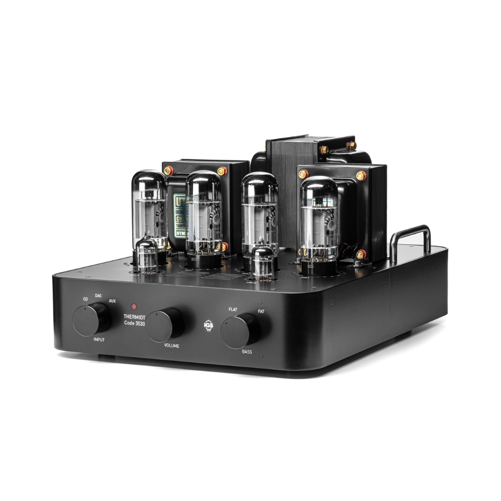 IGS_Audio_Thermidt_Code_3530_-_High-End_Tube_Amplifier_-_7_Front_Top_Right_Side_Left_Angle_Off