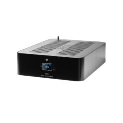 IGS_Audio_DACO_-_Digital_to_Analog_Converter_with_Tube_Amplification_Stage_-_4_Front_and_Top_Right_Side_Left_Angle