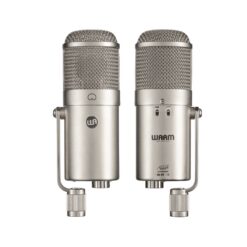 Warm_Audio_WA47F_-_Large-Diaphragm_FET_Transformer-Balanced_Studio_Condenser_Microphone_-_2_Front_and_Rear