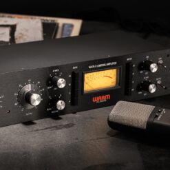 Warm_Audio_WA76-D_-_Single-Channel_Clean_Gain_Discrete_FET_Compressor_-_5_Lifestyle_2_Meter_Buttons_Knobs_and_Switches