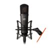 Warm_Audio_WA87JR_-_Large_Diaphragm_FET_Transformerless-Condenser_Microphone_Black_-_1_Hero_Front_with_Shockmount