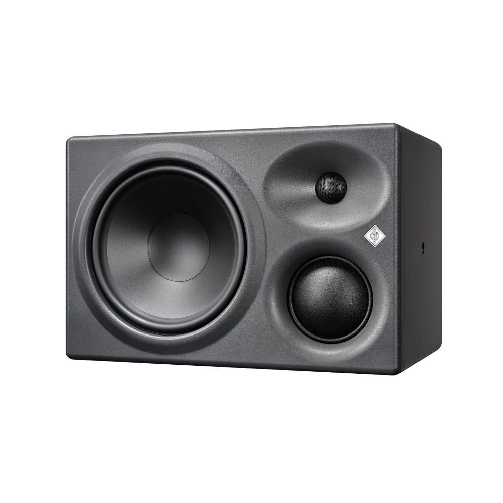 Neumann_KH_310_II_R_-_Three-Way_DSP-Powered_Nearfield_Monitor_RIGHT_Single_Speaker_-_2_Front_Right_Side_Left_Angle