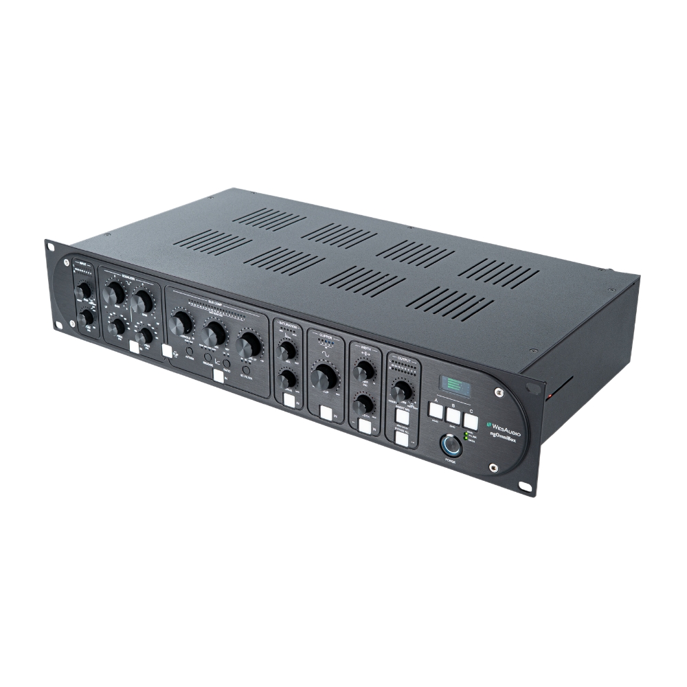 WesAudio_ngOmniBox_-_Next_Generation_Analog_Mix_and_Master_Processor_with_Digital_Recall_-_5_Top_and_Front_Right_Side_Left_Angle