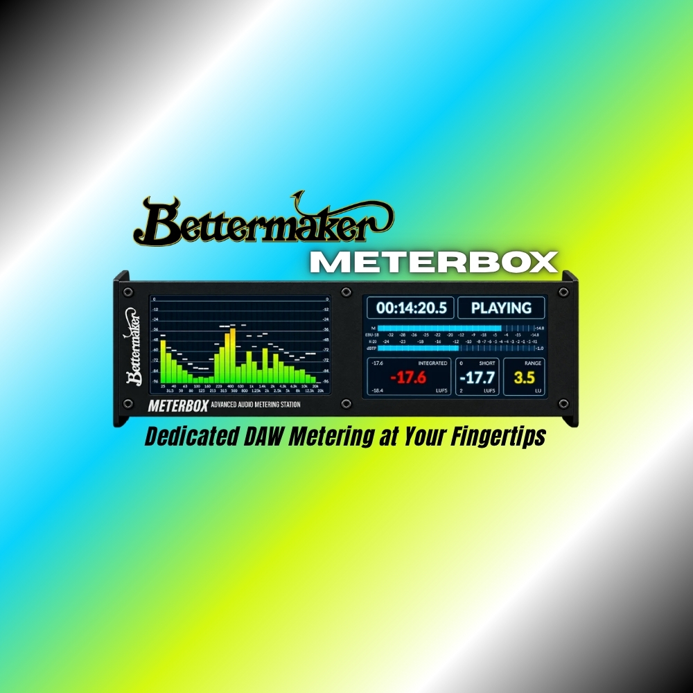 Bettermaker Meterbox - Dedicated DAW Metering at Your Fingertips (Blog)